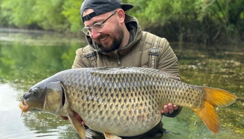 A carp from Evaro, May 2024