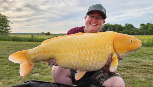 A carp from Fullys Lake, Jun 2025