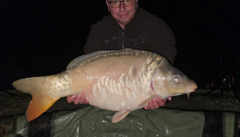 A carp from Fullys Lake, Nov 2024