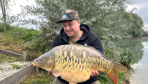 A carp from Fullys Lake, Sep 2023