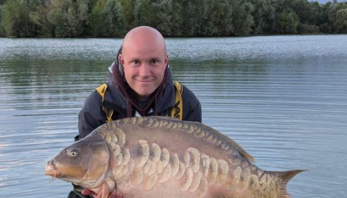 A carp from Fullys Lake, Sep 2024