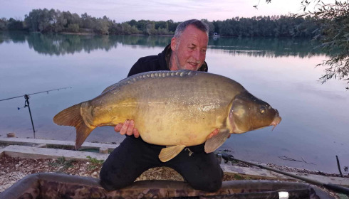 A carp from Fullys Lake, Oct 2023