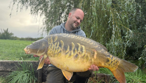A 35 lb 8 oz carp from Fullys Lake, James Wainwright, Aug 2025