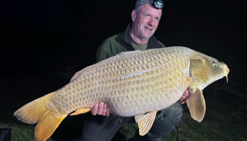 A carp from Fullys Lake, Apr 2025
