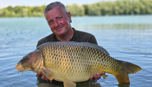 A carp from Fullys Lake, Jul 2024