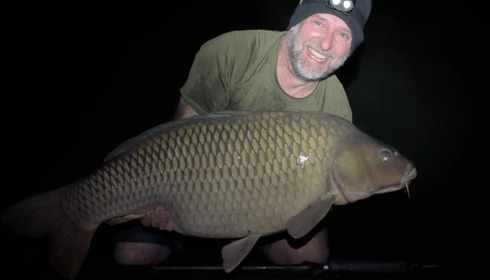 A 45 lb 9 oz carp from Fullys Lake, David Stout, Sep 2025