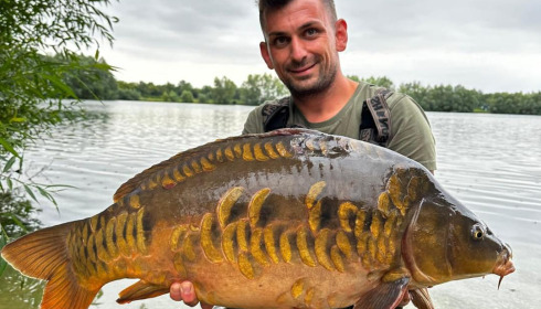 A carp from Fullys Lake, Jul 2024