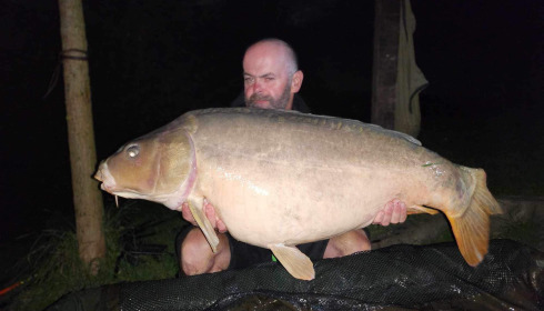 A carp from Fullys Lake, Oct 2023