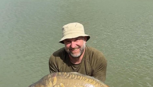 A carp from Fullys Lake, Oct 2025