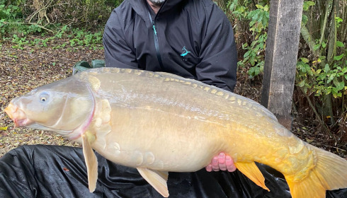 A 39 lb 2 oz fish from Fullys Lake, Oct 2024