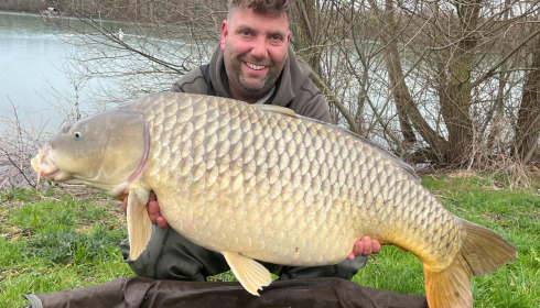 A carp from Fullys Lake, Mar 2024
