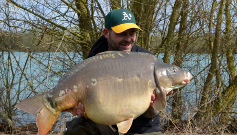A carp from Fullys Lake, Apr 2025