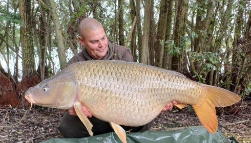 A carp from Fullys Lake, Sep 2024