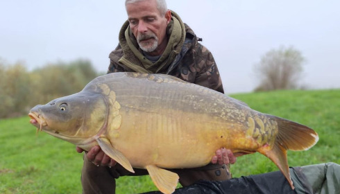 A carp from Fullys Lake, Oct 2024
