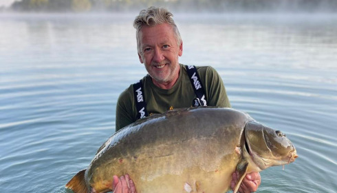 A 69 lb carp from Fullys Lake, Aug 2024
