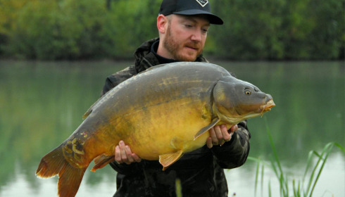 A carp from Fullys Lake, Sep 2024