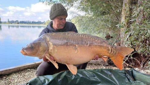 A carp from Fullys Lake, Sep 2024