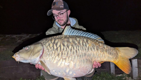 A carp from Fullys Lake, Mar 2024