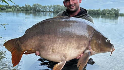 A carp from Fullys Lake, Jul 2024