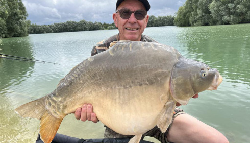 A carp from Fullys Lake, Aug 2024