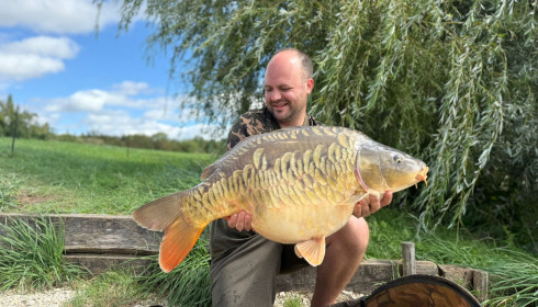 A carp from Fullys Lake, James Wainwright, Aug 2025
