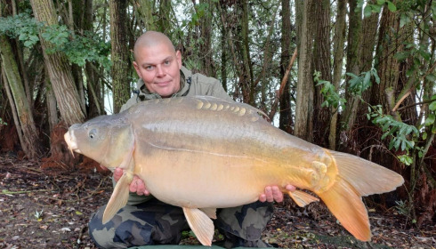 A carp from Fullys Lake, Sep 2024
