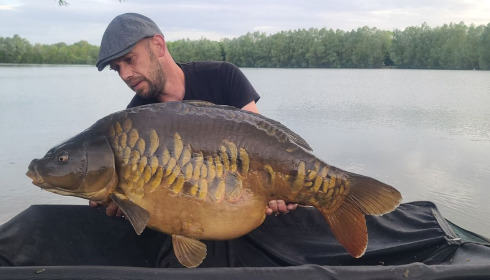 A carp from Fullys Lake, May 2025