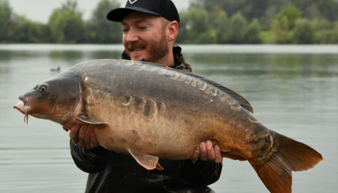 A carp from Fullys Lake, Sep 2024