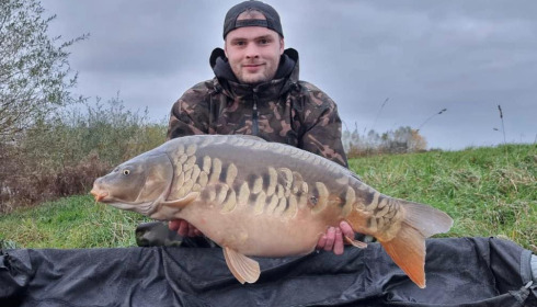 A carp from Fullys Lake, Nov 2023