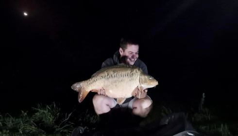 A carp from Fullys Lake, Oct 2023