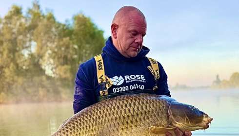 A 41 lb fish from Fullys Lake, Common carp, Aug 2025