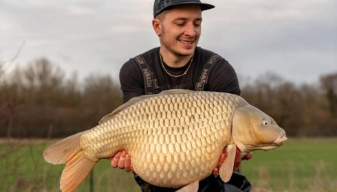 A carp from Fullys Lake, Feb 2025