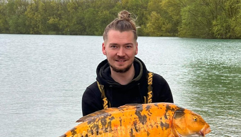 A carp from Fullys Lake, Apr 2024