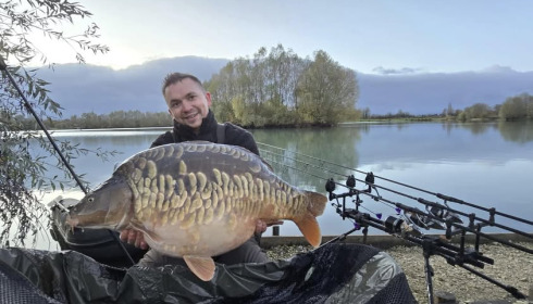 A carp from Fullys Lake, Nov 2024