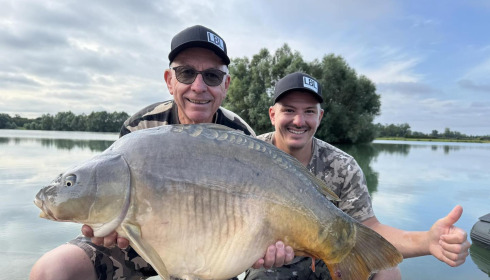 A carp from Fullys Lake, Aug 2024