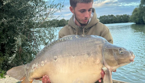A carp from Fullys Lake, Oct 2025