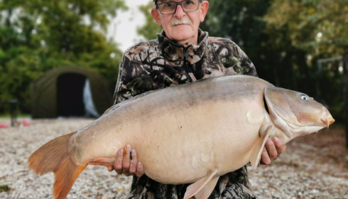 A carp from Fullys Lake, Oct 2023