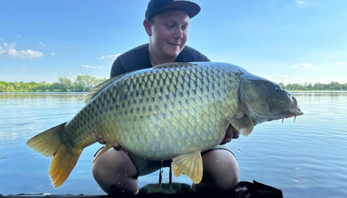 A carp from Fullys Lake, May 2025