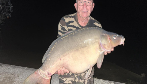 A carp from Fullys Lake, Aug 2024