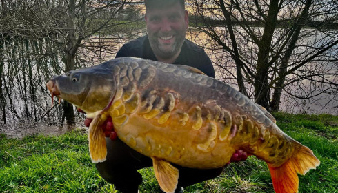 A carp from Fullys Lake, Mar 2024