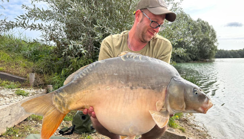 A carp from Fullys Lake, Sep 2023