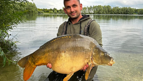 A carp from Fullys Lake, Jul 2024