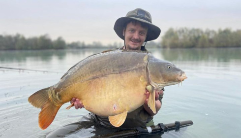 A carp from Fullys Lake, Nov 2024