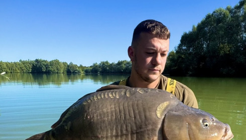 A 31 lb fish from Fullys Lake, mirror, Aug 2025