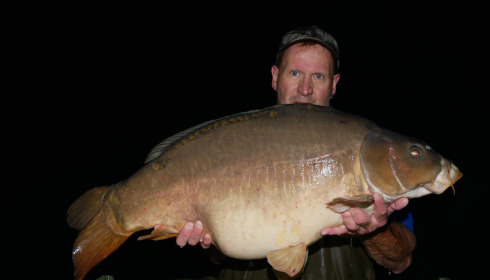 A carp from Fullys Lake, Oct 2025