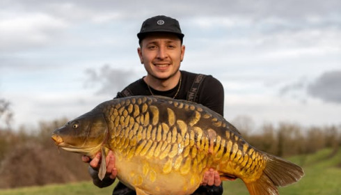 A carp from Fullys Lake, Feb 2025
