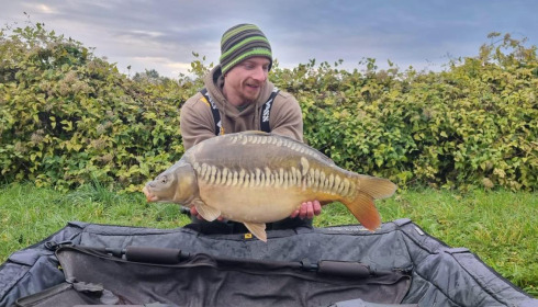 A carp from Fullys Lake, Nov 2023