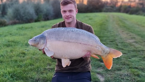 A carp from Fullys Lake, Oct 2023