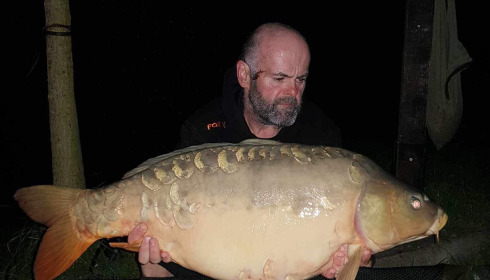 A carp from Fullys Lake, Oct 2023