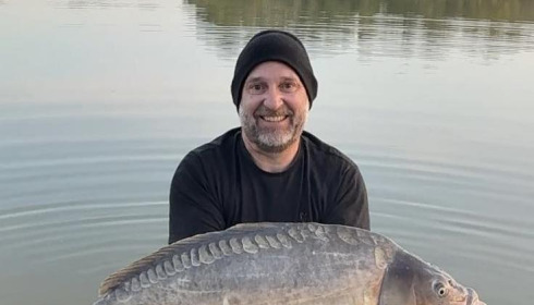 A carp from Fullys Lake, Oct 2025